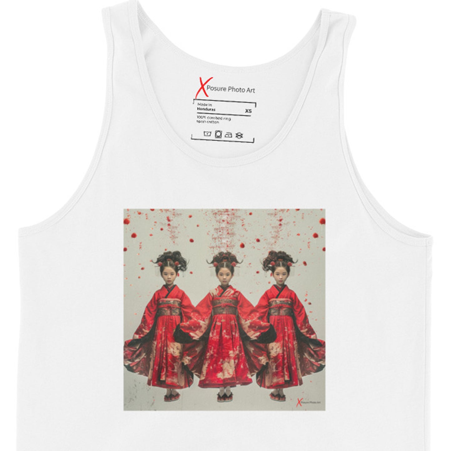 Unisex Tank Top, Oriental Triplets