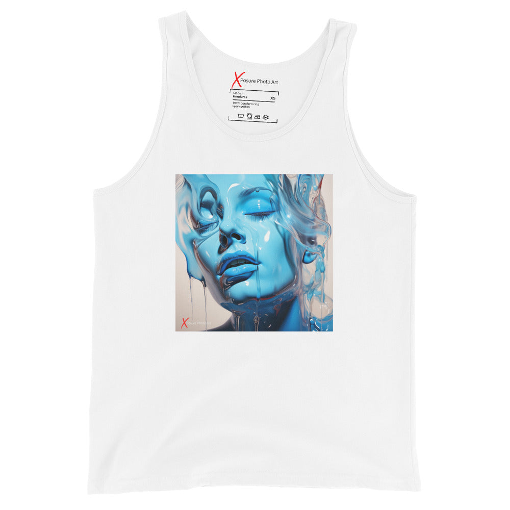 Unisex Tank Top, Blue Ecstasy