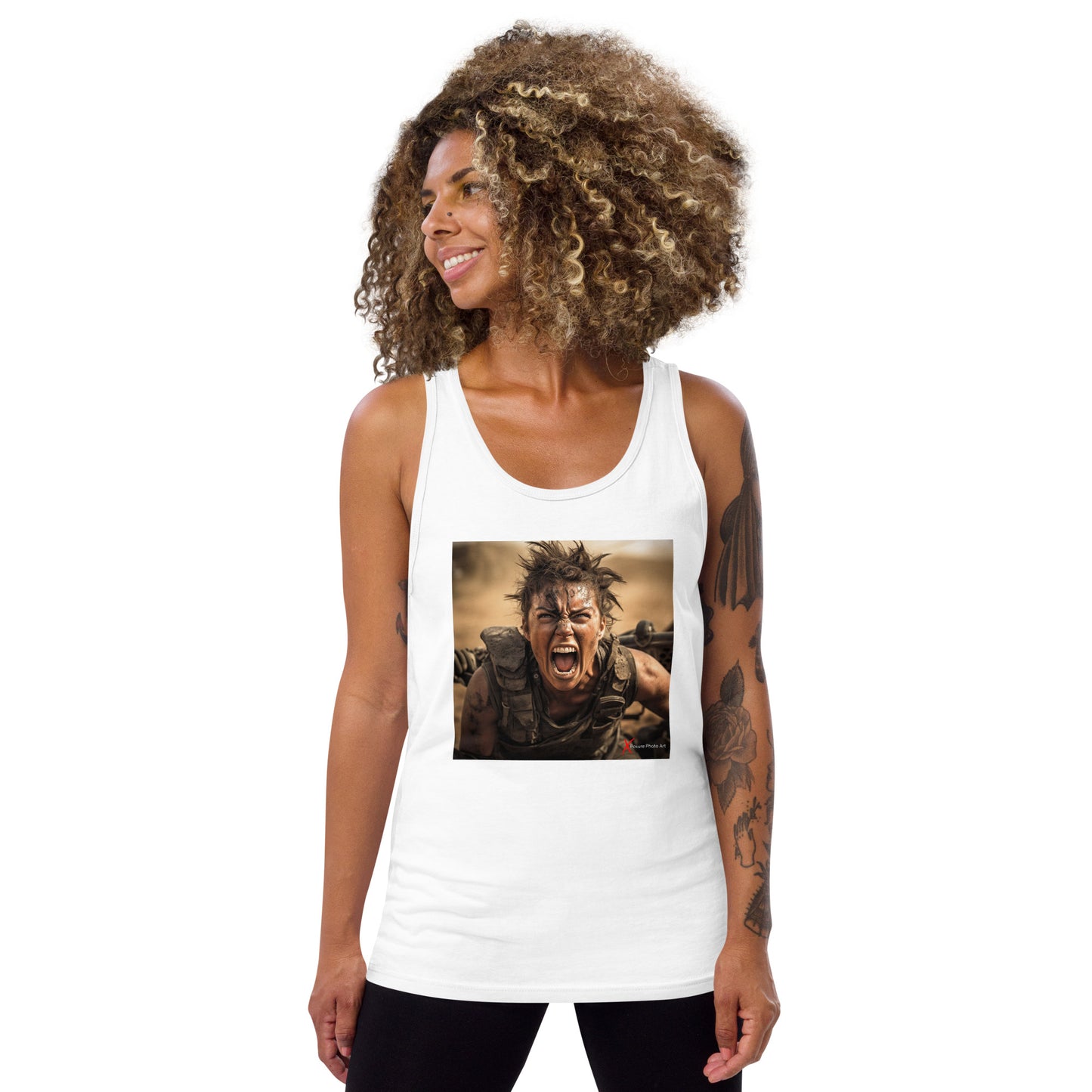 Unisex Tank Top, Warrior Girl