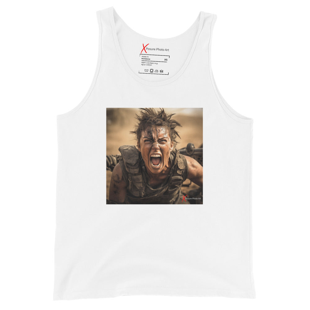 Unisex Tank Top, Warrior Girl