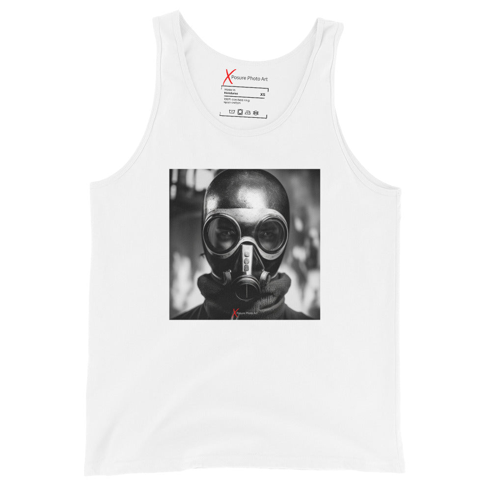 Unisex Tank Top, Gas Mask