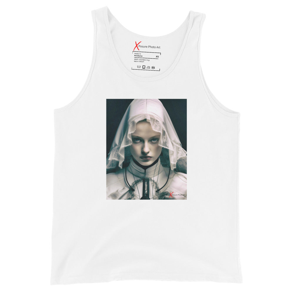 Unisex Tank Top, Dark Nun