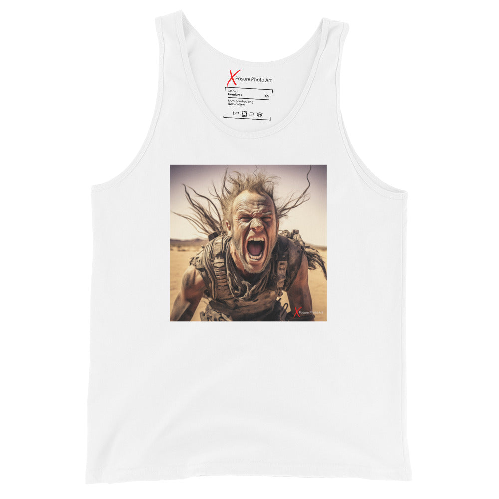 Unisex Tank Top, Warrior Man