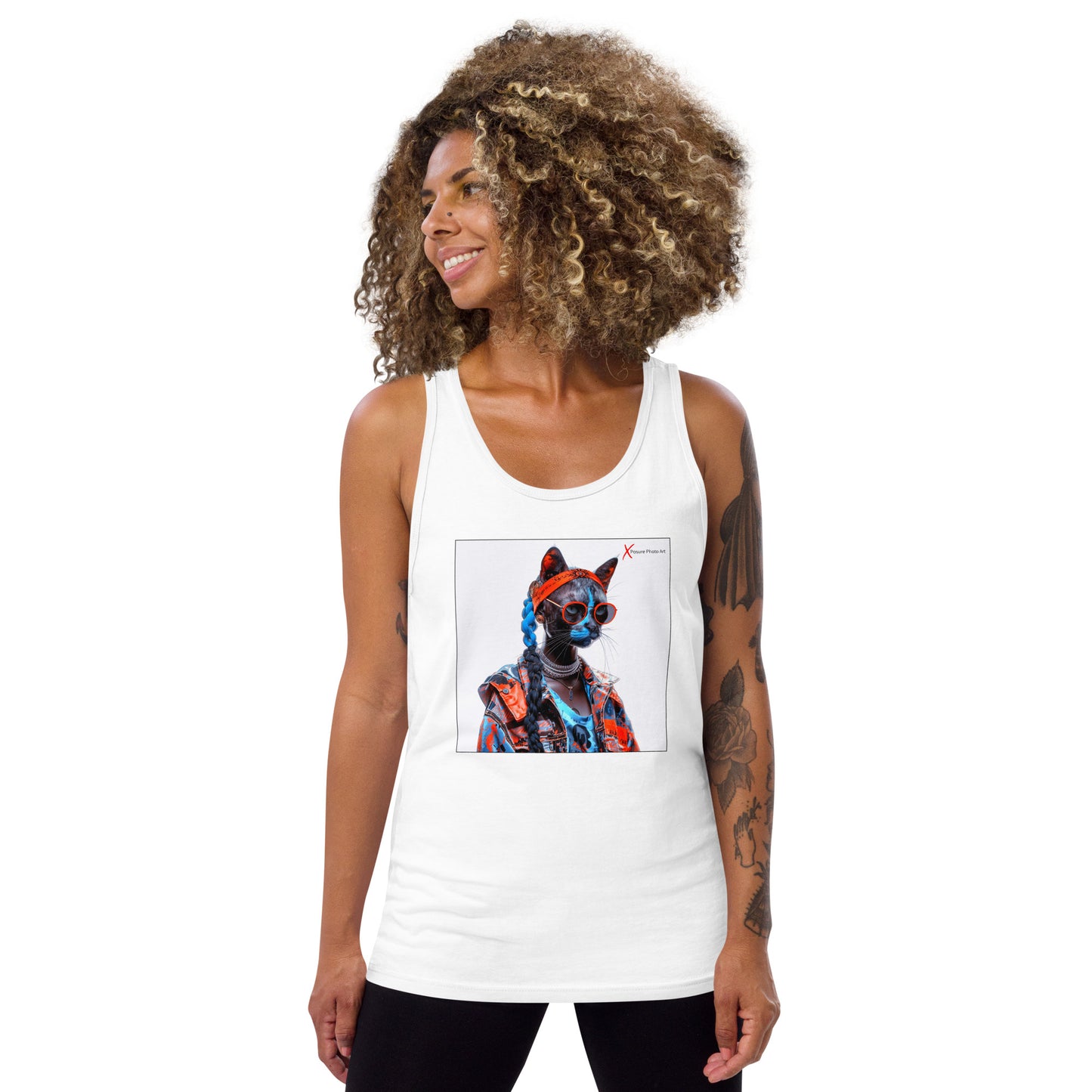 Unisex Tank Top, Hip Hop Kittie