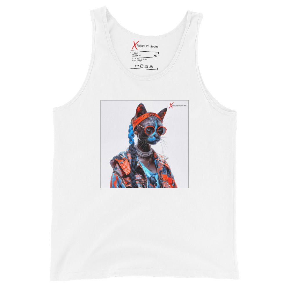 Unisex Tank Top, Hip Hop Kittie