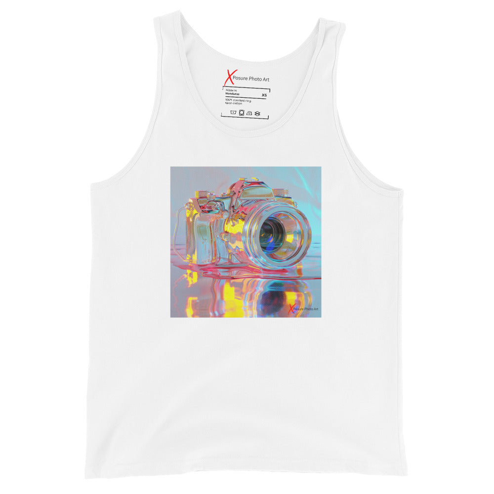 Unisex Tank Top, Crystal Camera