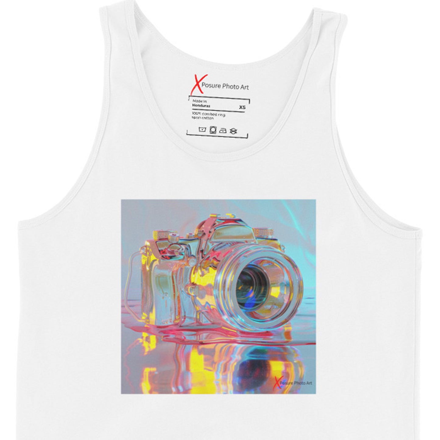Unisex Tank Top, Crystal Camera