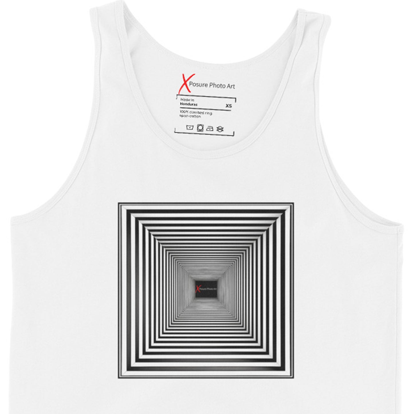Unisex Tank Top- Deep Op Art