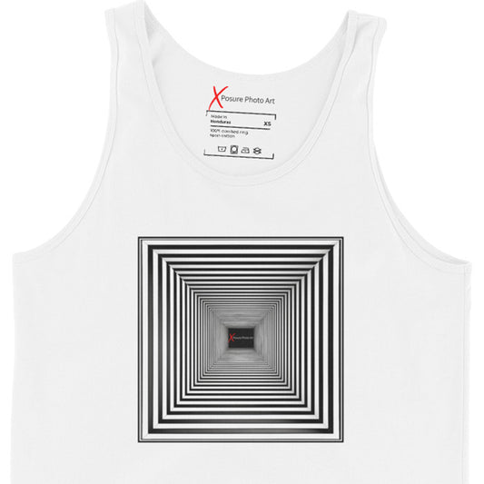 Unisex Tank Top- Deep Op Art