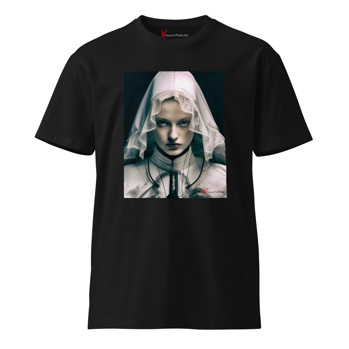 Unisex premium t-shirt, Dark Nun