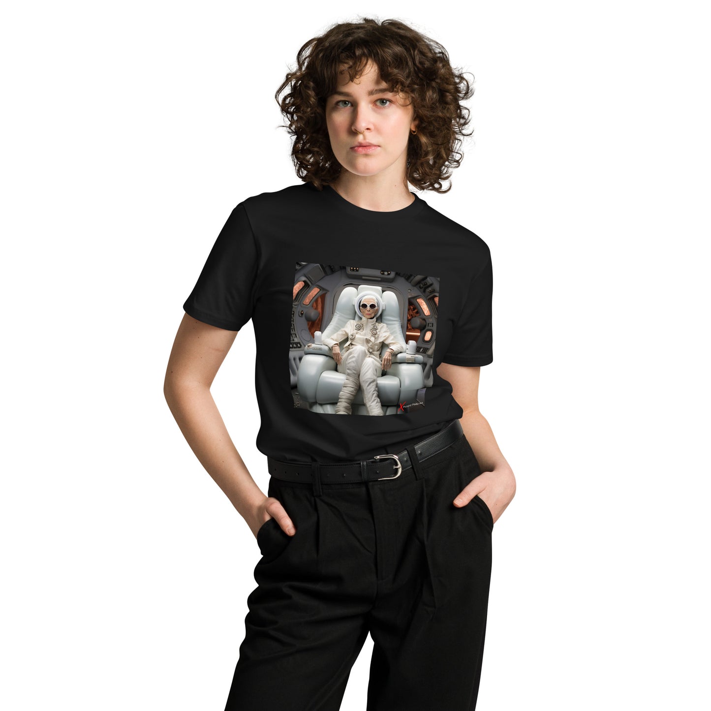 Unisex premium t-shirt, Abu Spaceship