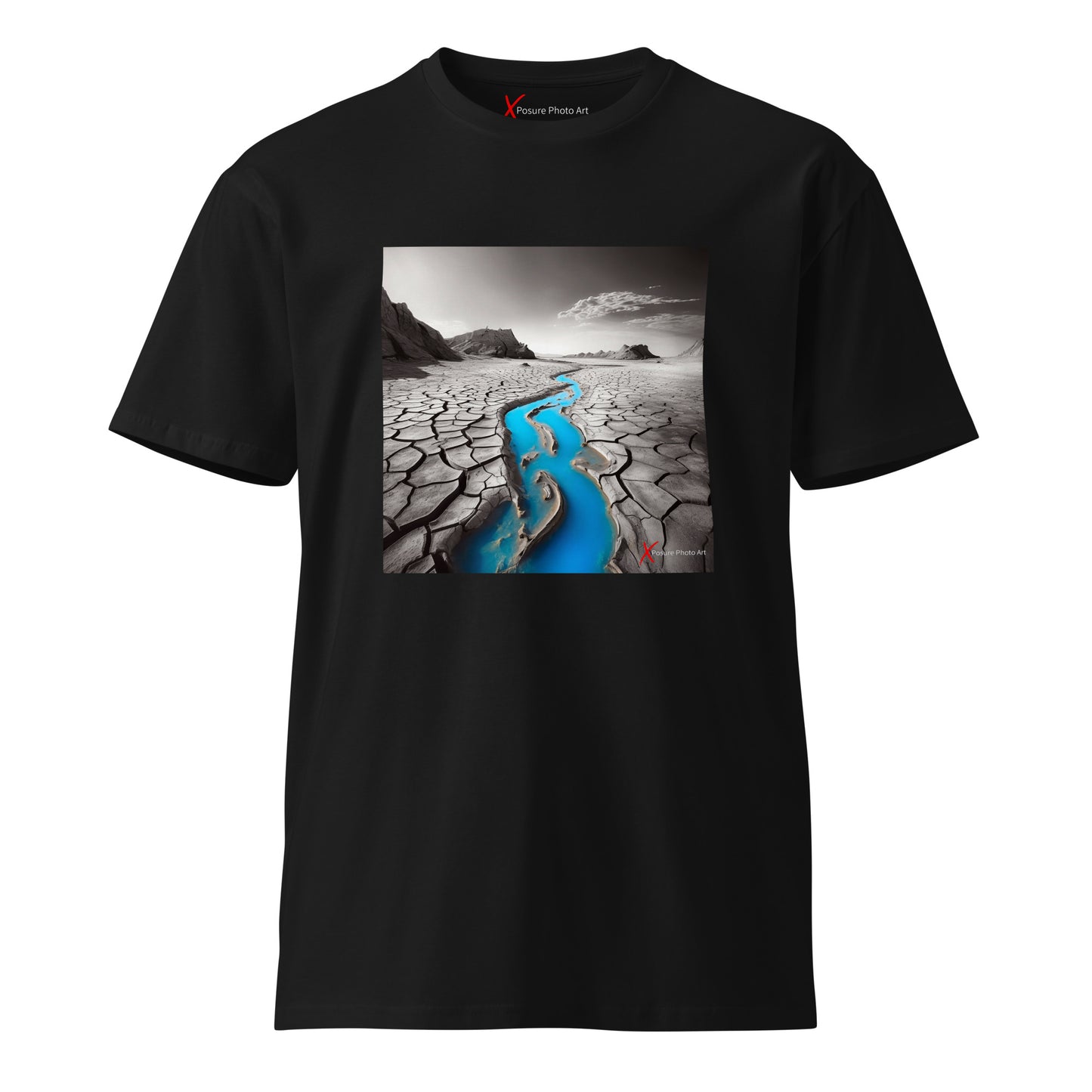 Unisex premium t-shirt, Blue River