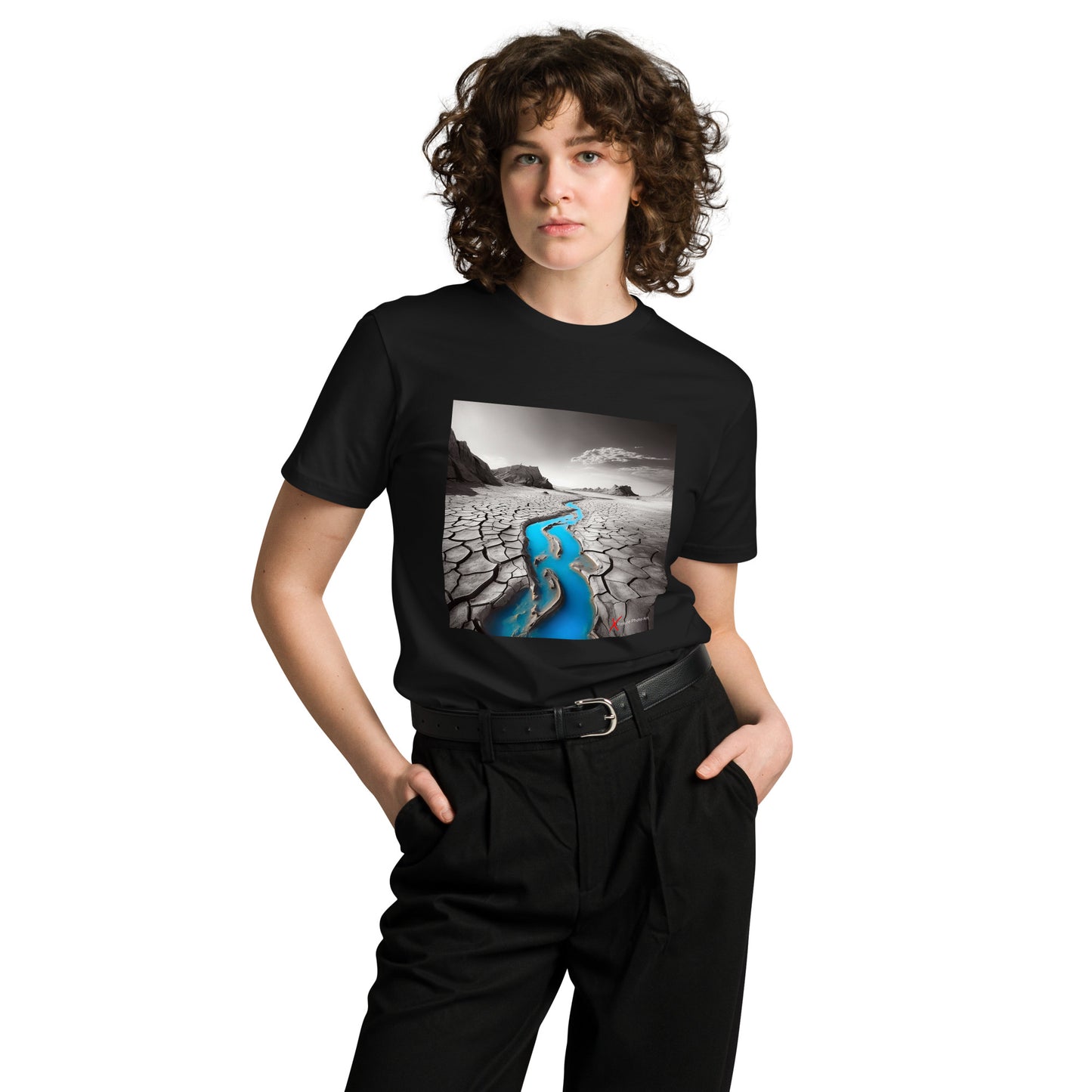 Unisex premium t-shirt, Blue River