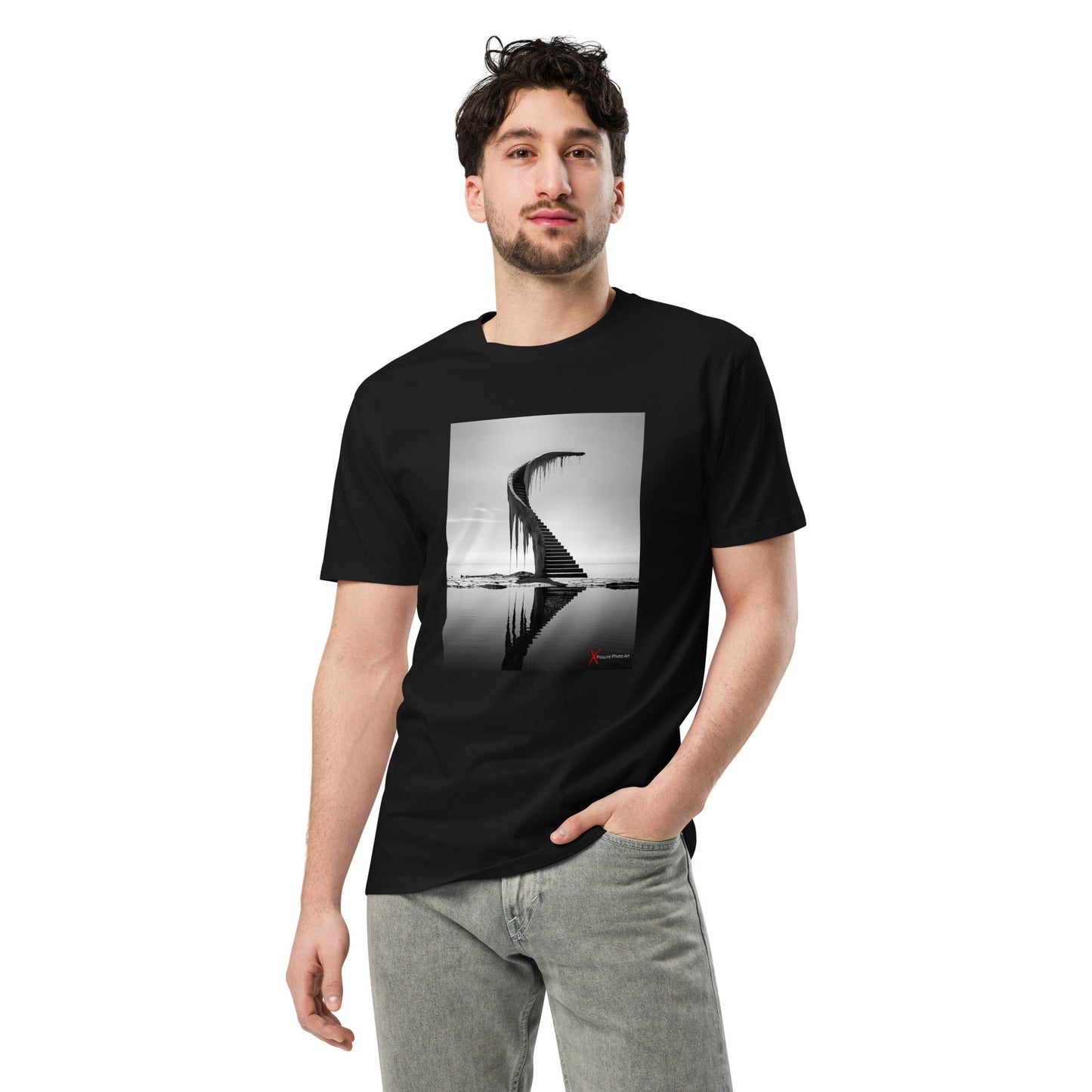 Unisex premium t-shirt, Stair to heaven