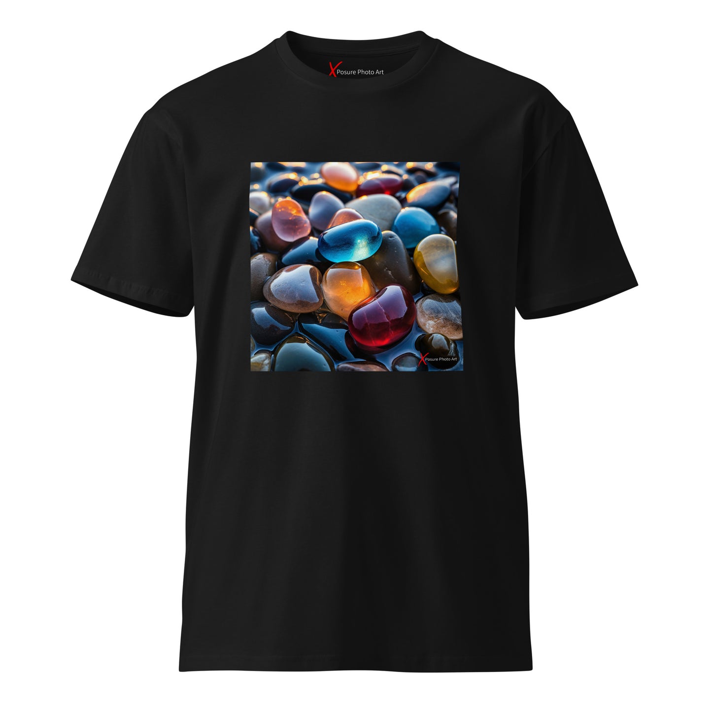 Unisex premium t-shirt, Pebbles