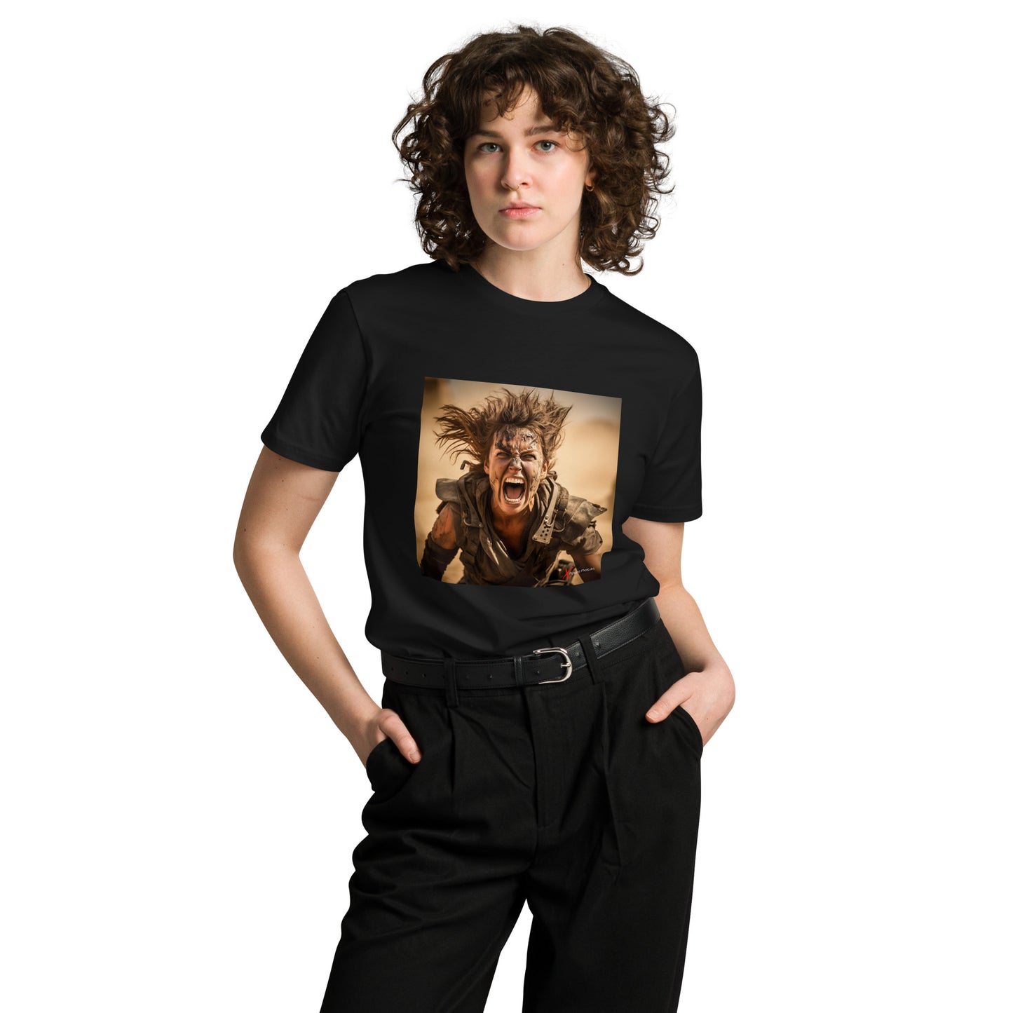 Unisex premium t-shirt, Warrior Girl