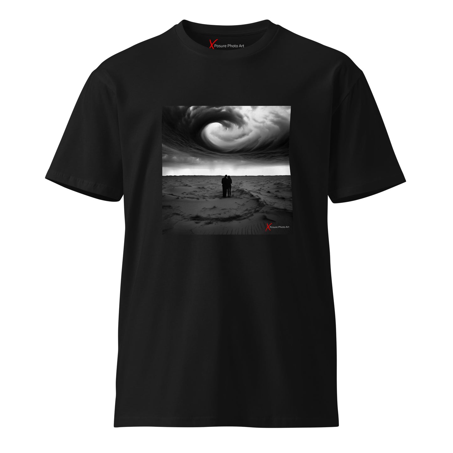 Unisex premium t-shirt, Eye of the Storm