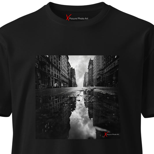 Unisex premium t-shirt, Street Reflection