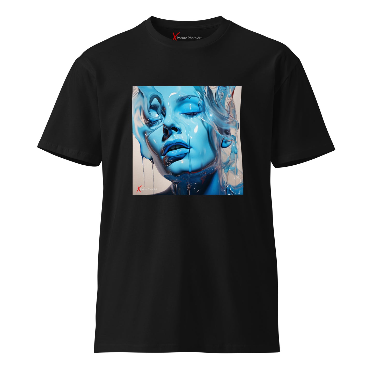 Unisex premium t-shirt, Blue Ecstasy