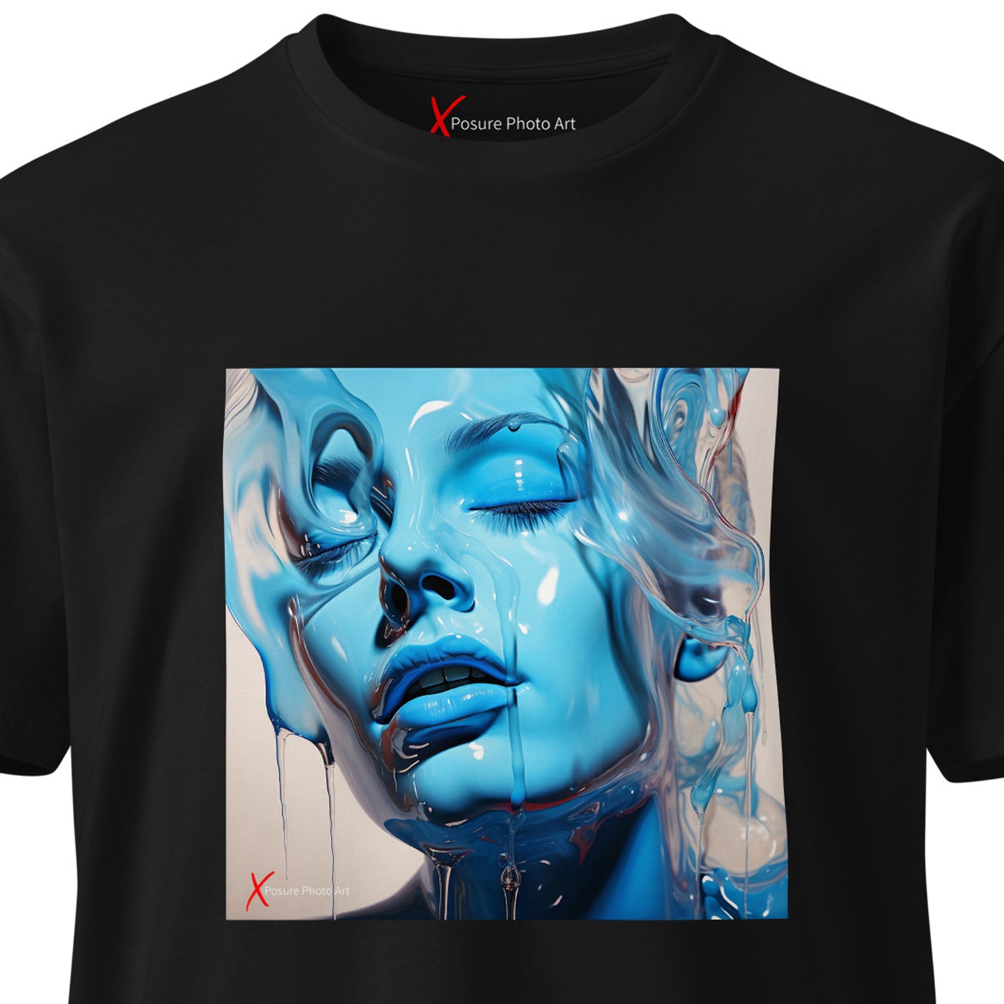 Unisex premium t-shirt, Blue Ecstasy