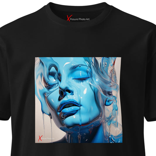 Unisex premium t-shirt, Blue Ecstasy