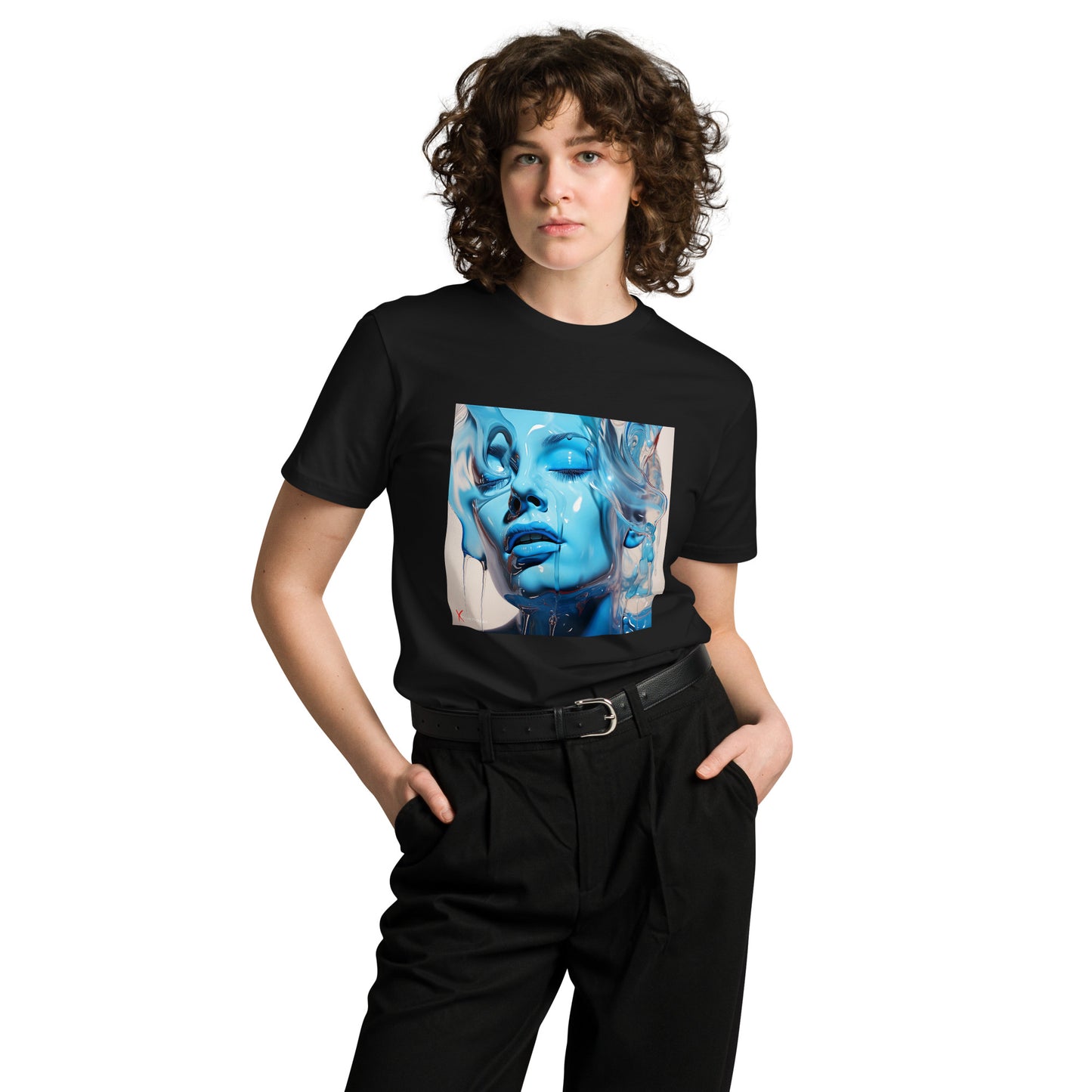 Unisex premium t-shirt, Blue Ecstasy