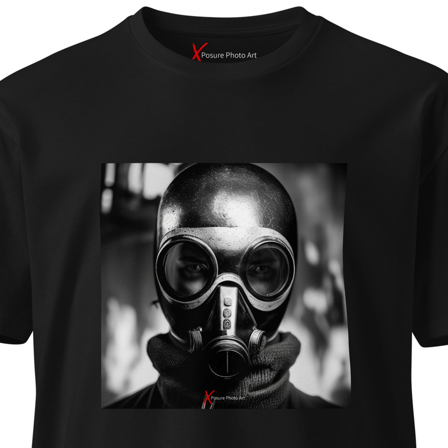 Unisex premium t-shirt, Gas mask