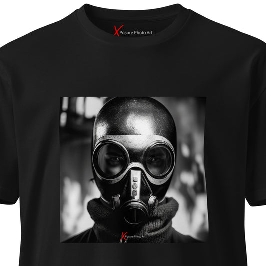 Unisex premium t-shirt, Gas mask