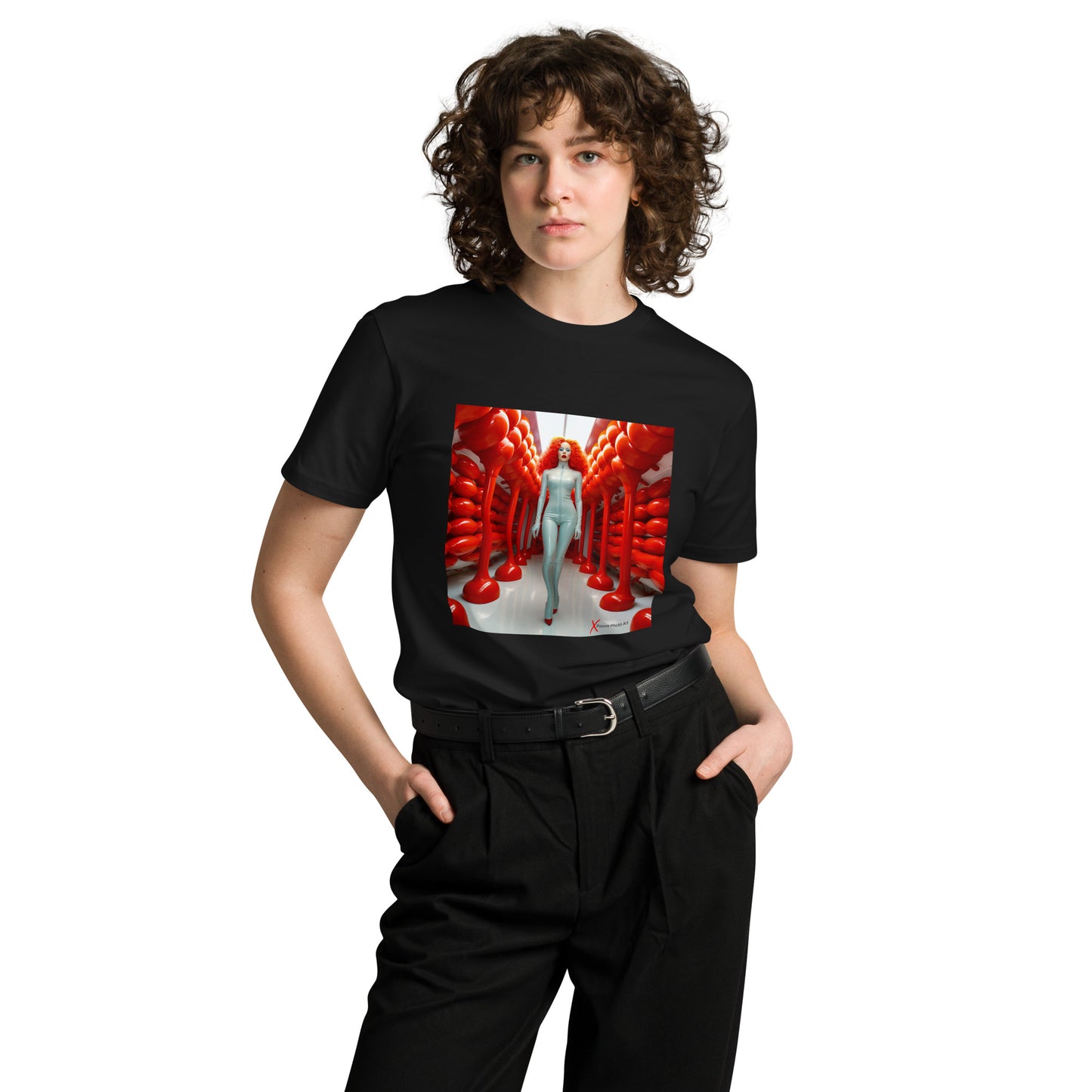 Unisex premium t-shirt, Latex in Red