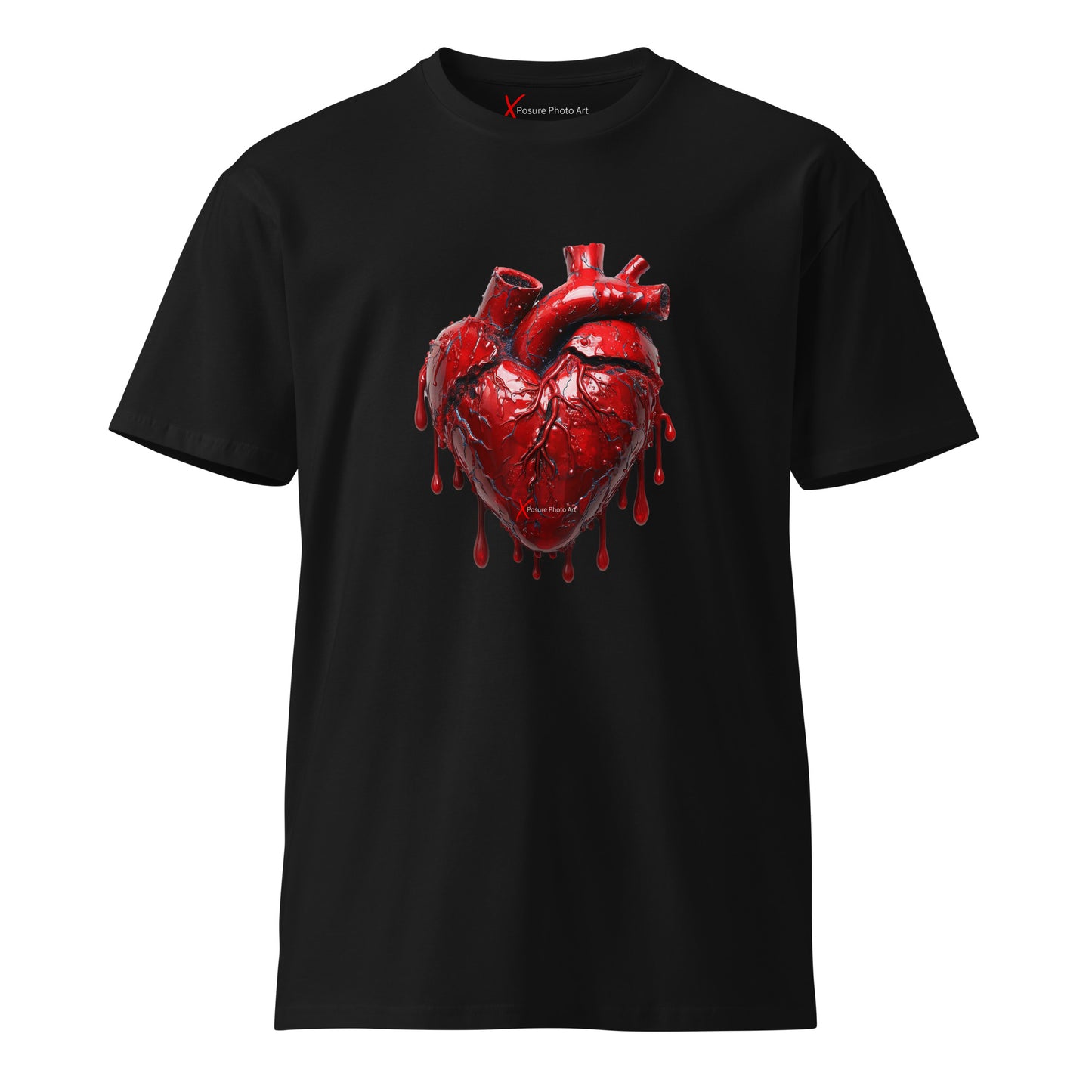 Unisex premium t-shirt, Bleeding Heart