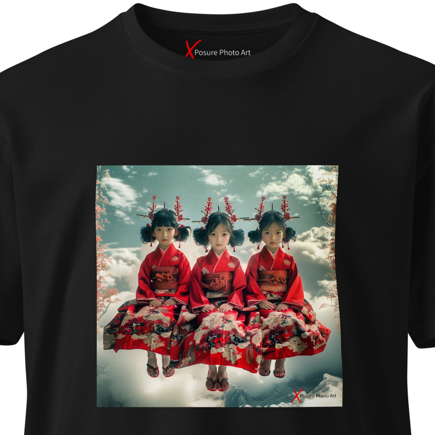 Unisex premium t-shirt Oriental Triplets