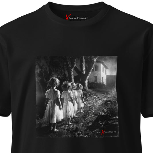 Unisex premium t-shirt, Girls from the Woods