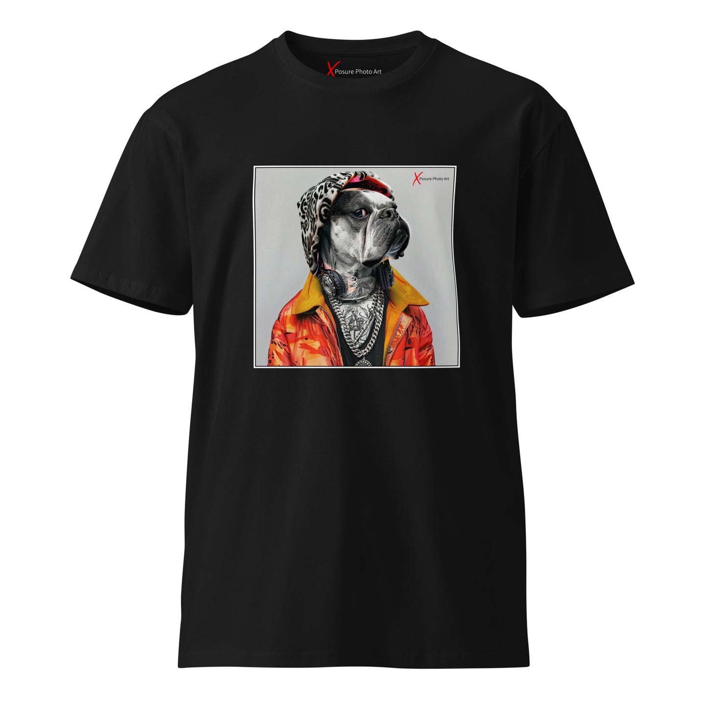 Unisex premium t-shirt, Bulldog Rapper