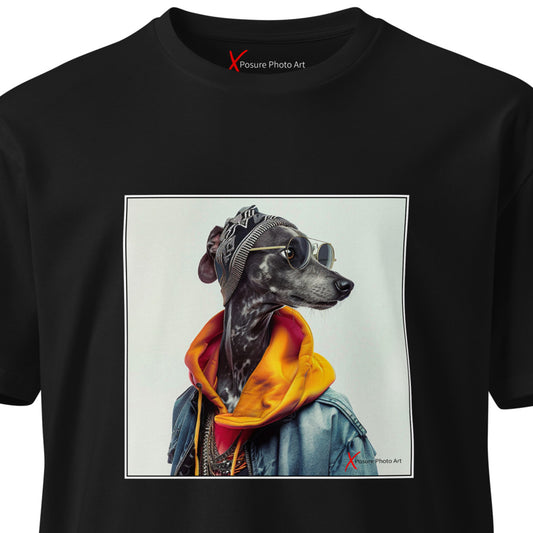 Unisex premium t-shirt, Galgo Hipster