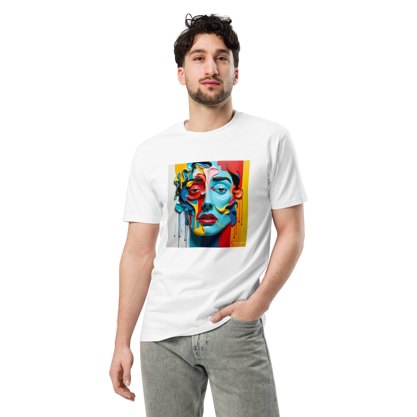 Unisex premium t-shirt, Plastica Hybrid