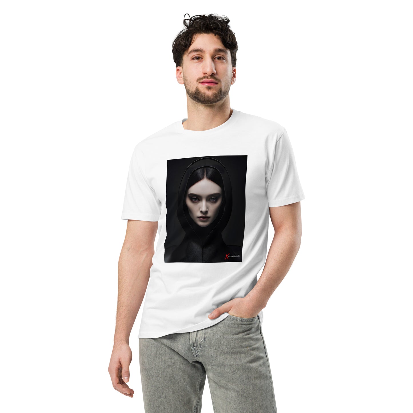 Unisex premium t-shirt, Dark Virgin