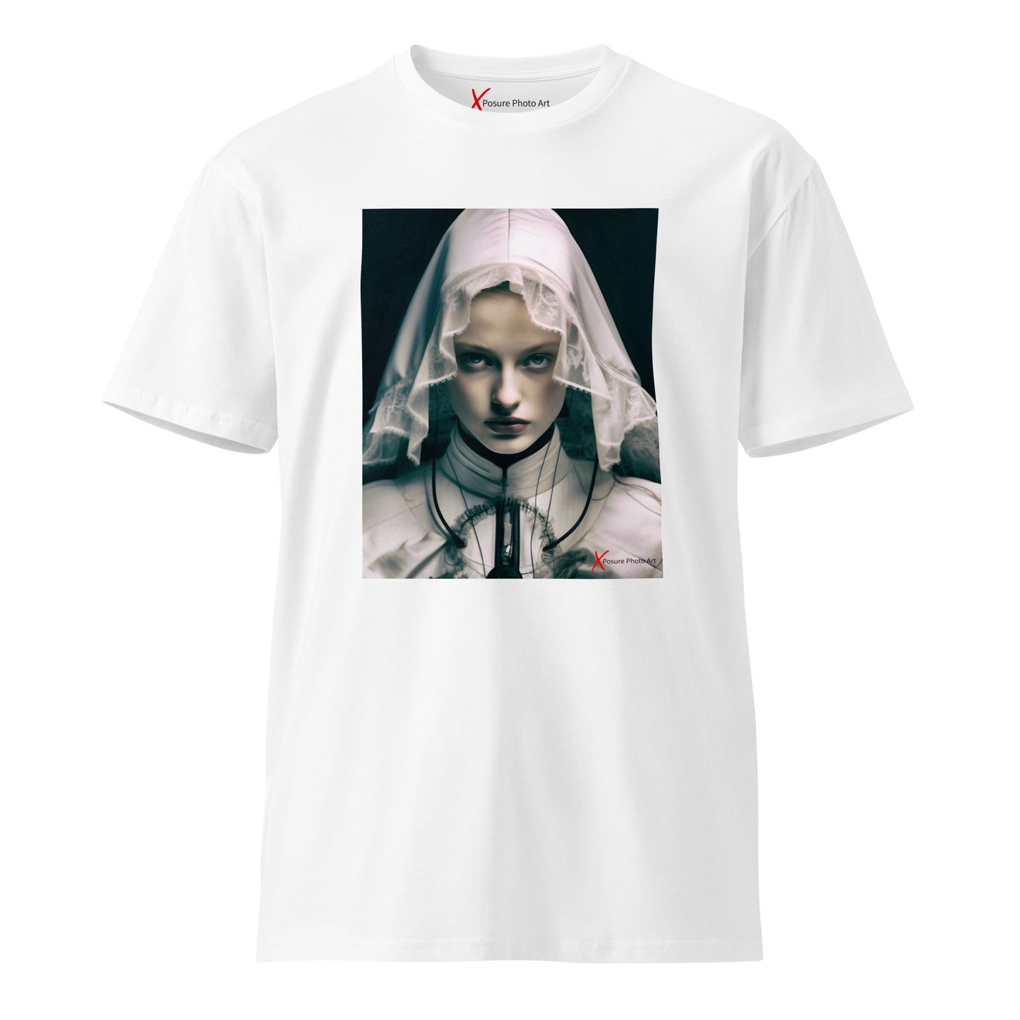 Unisex premium t-shirt, Dark Nun