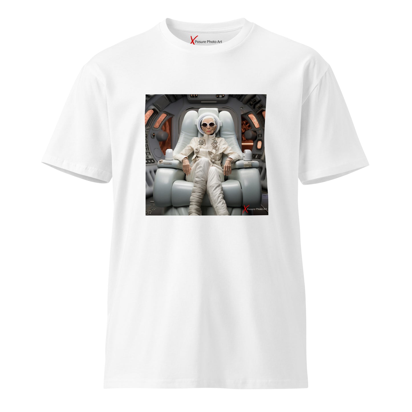 Unisex premium t-shirt, Abu Spaceship