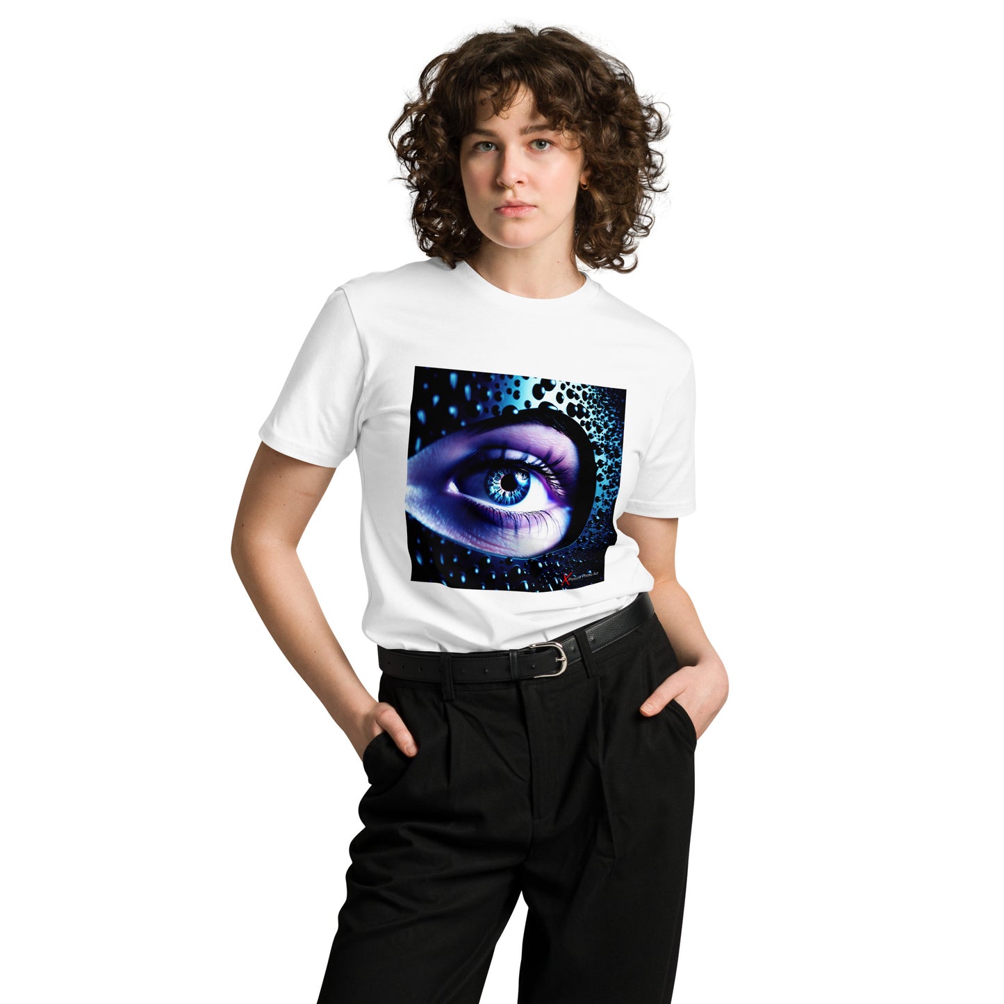 Unisex premium t-shirt, Leather Eye