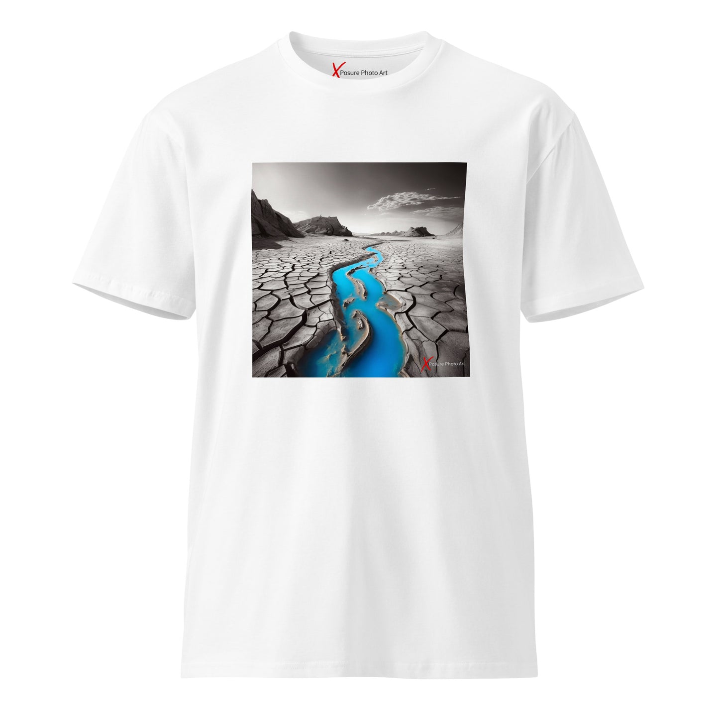 Unisex premium t-shirt, Blue River