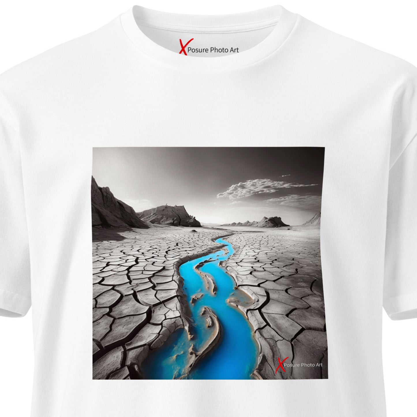 Unisex premium t-shirt, Blue River