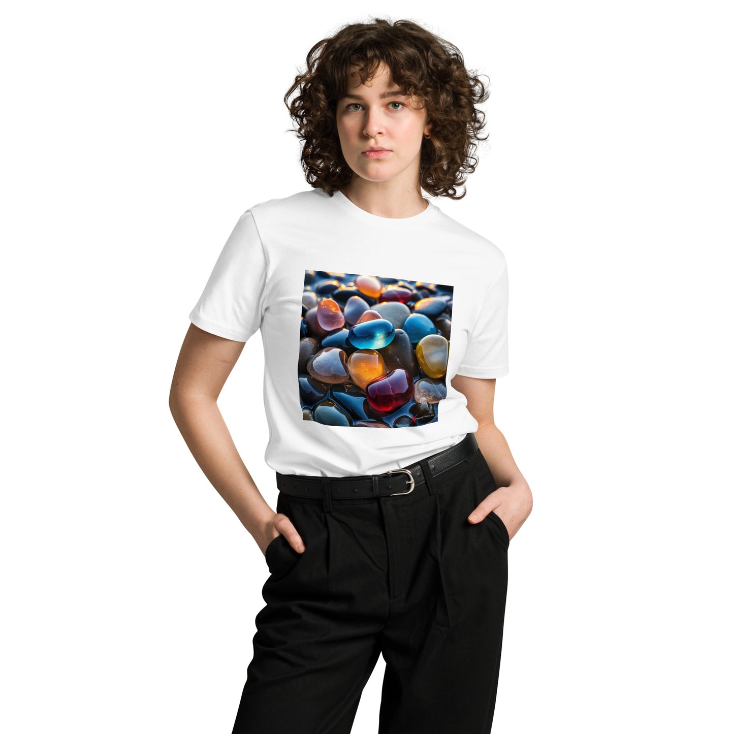 Unisex premium t-shirt, Pebbles