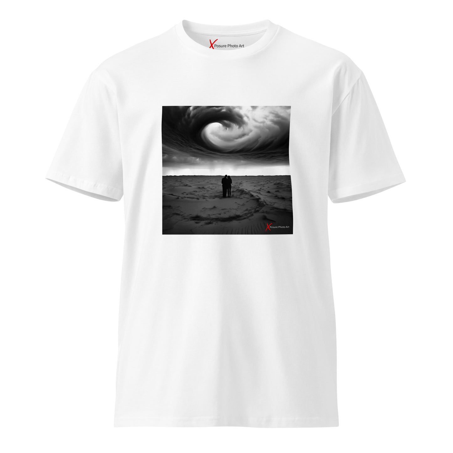 Unisex premium t-shirt, Eye of the Storm