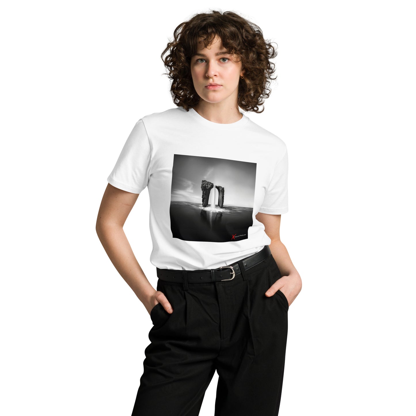 Unisex premium t-shirt, Surreal Cascade