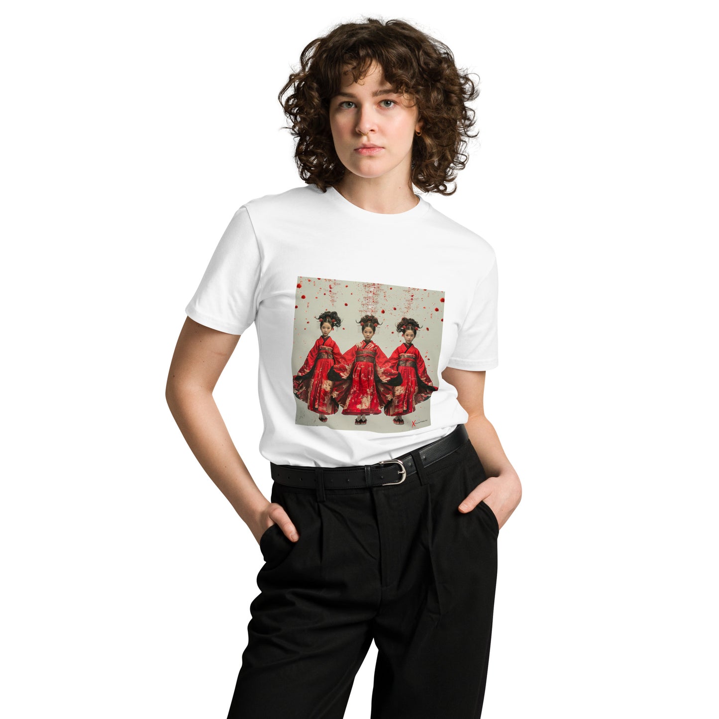 Unisex premium t-shirt, Oriental Triplets