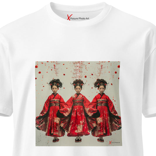 Unisex premium t-shirt, Oriental Triplets