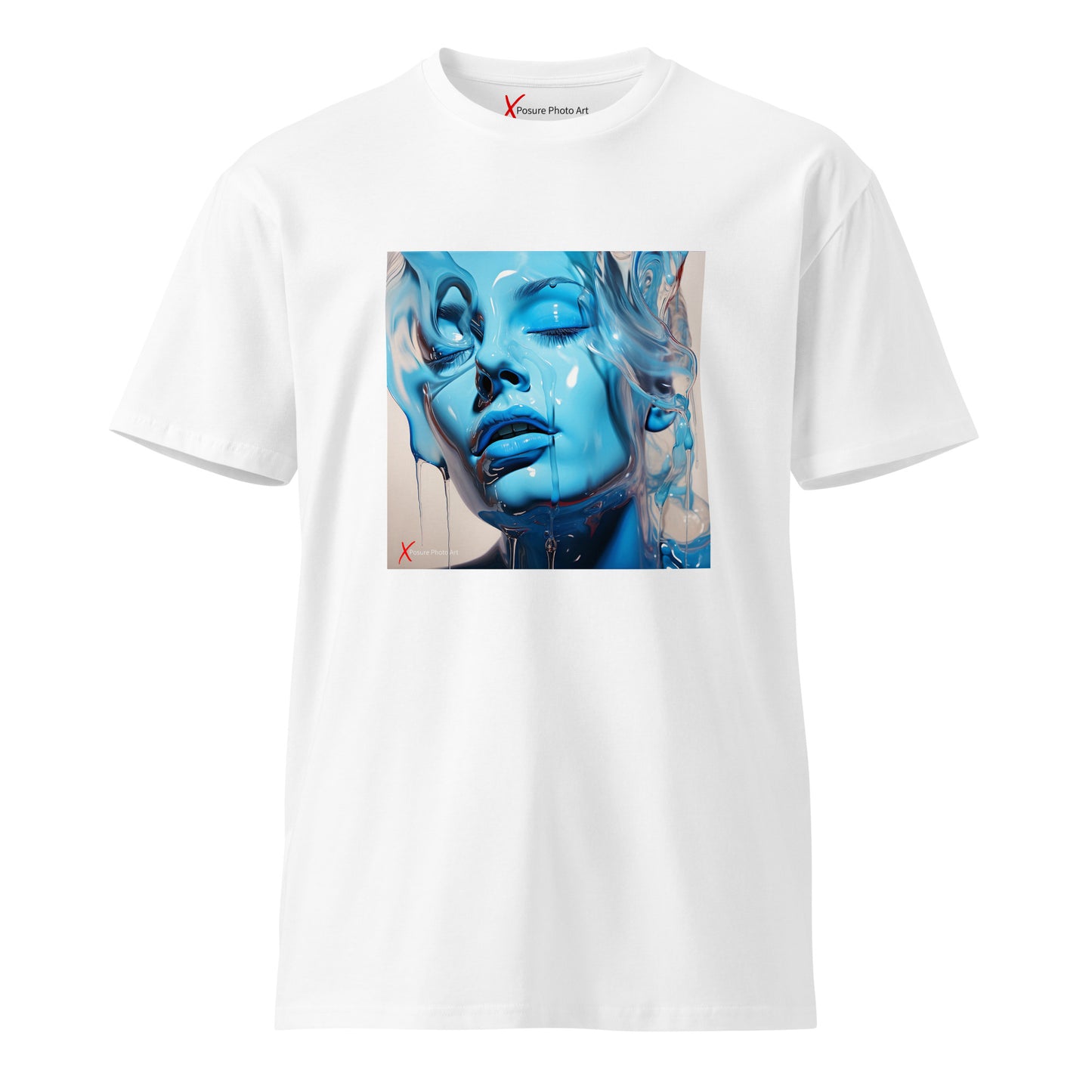 Unisex premium t-shirt, Blue Ecstasy