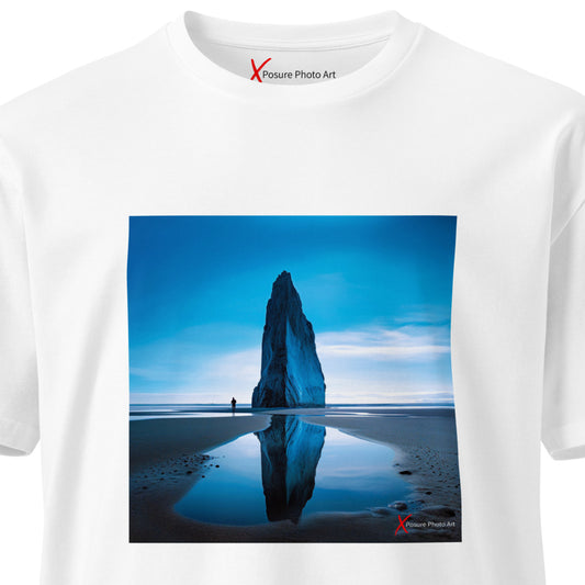 Unisex premium t-shirt, Blue Pinnacle