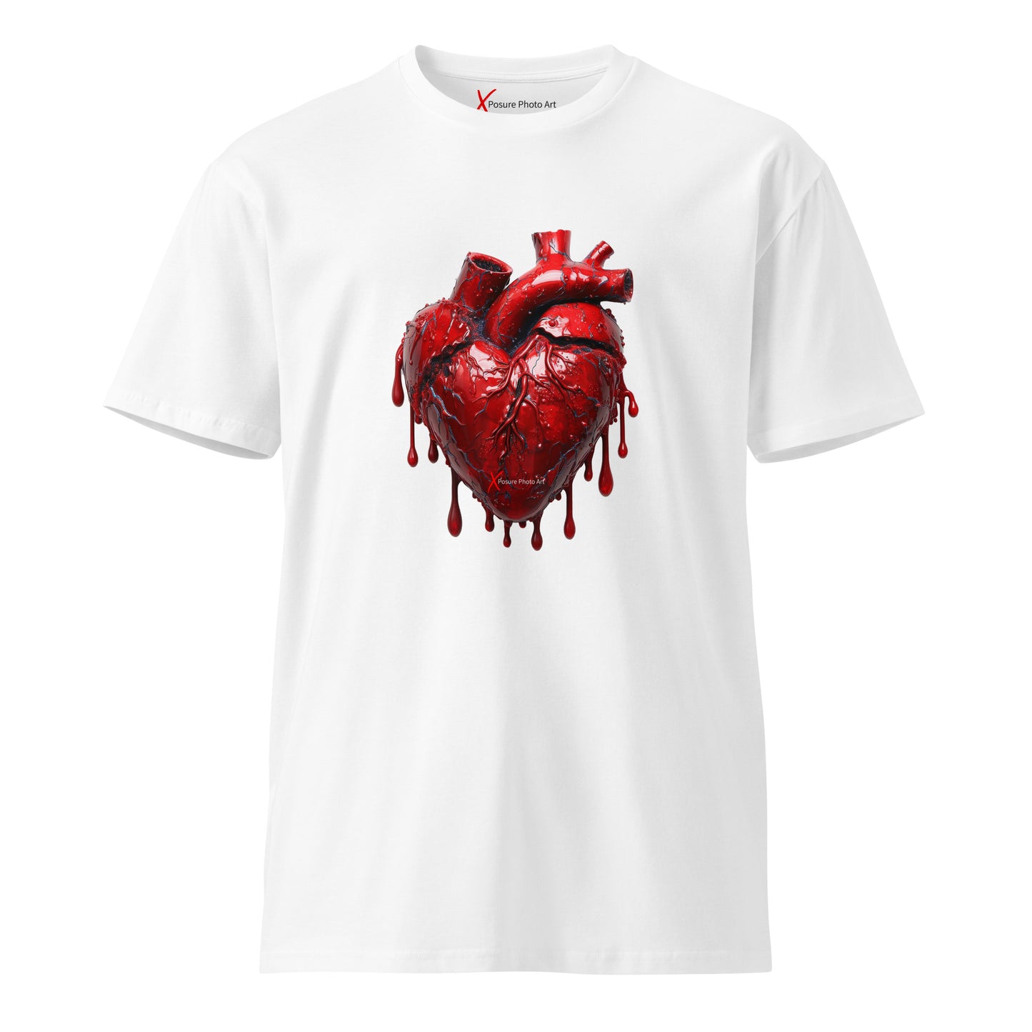 Unisex premium t-shirt, Bleeding Heart