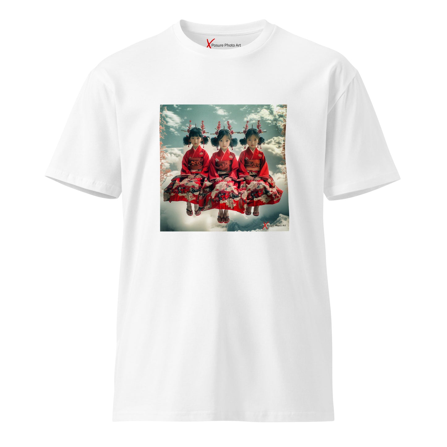 Unisex premium t-shirt Oriental Triplets